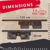 Cinturón Portaherramientas - Cuero - 12 Bolsillos - Ajustable - Construcción Sólida - Para Hombre