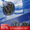 For VOLKSWAGEN 1Pc 3D ABS Car Front Logo Grille Badge Trunk Badge For Volkswagen Polo 2011-2013 6R0853600A 35D853630 Auto Replac