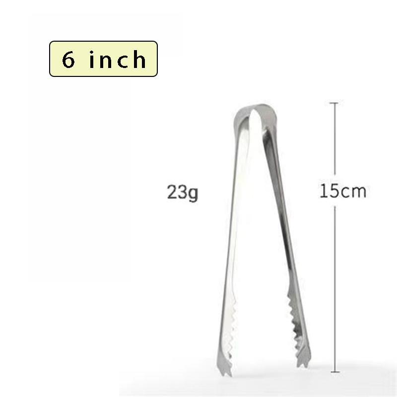 Food Clip Stainless Steel Barbecue Clip Buffet Kitchen Anti-scalding Bread Clip Hotel Steak Clip Barbecue Food Clip