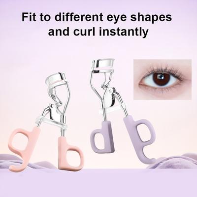 Precision Eyelash Curler with Ergonomic Handle Volumizing Eye Lash Curler Natural Long Lasting Lashes