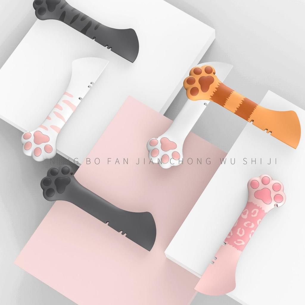 Trendy Cat Food Spoon & Opener: Stylish Canned Pet Food Tool