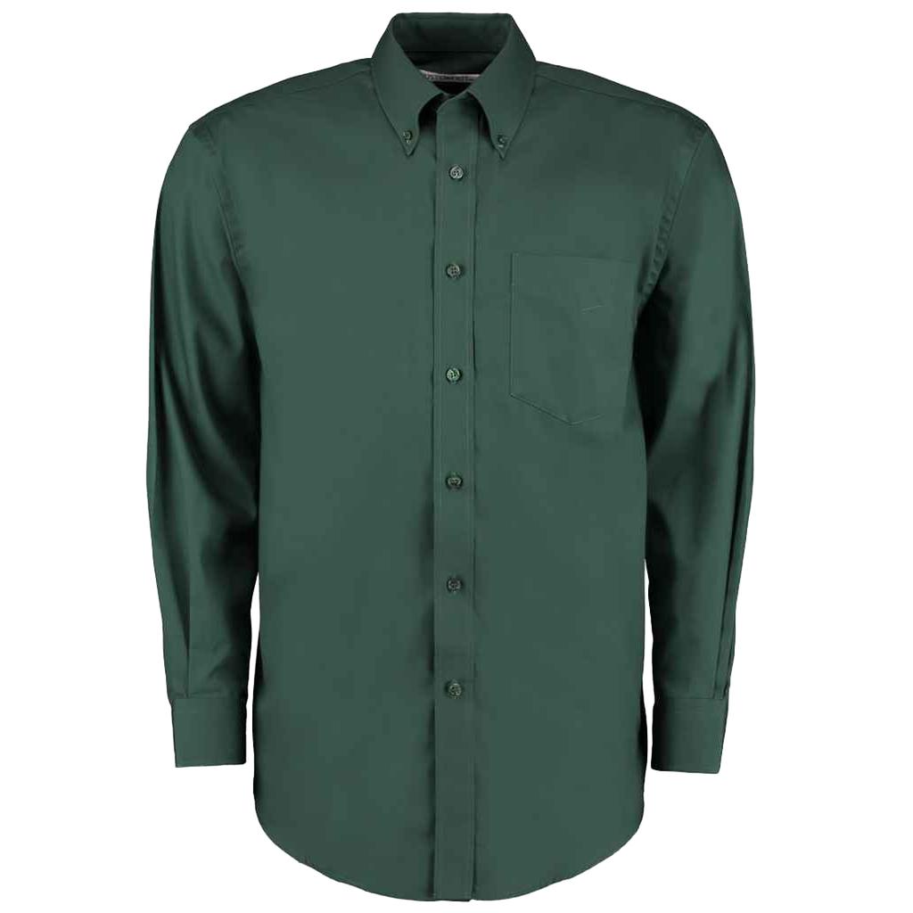 Kustom Kit Mens Premium Oxford Classic Long-Sleeved Shirt