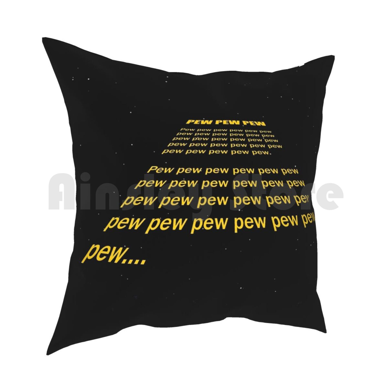 Pillow Case Printed Home Soft Throw Pillow Sci Fi Art Intro Parody Design Parody Artwork Parody Art Geek Funny Parody 30x30cm 12x12in