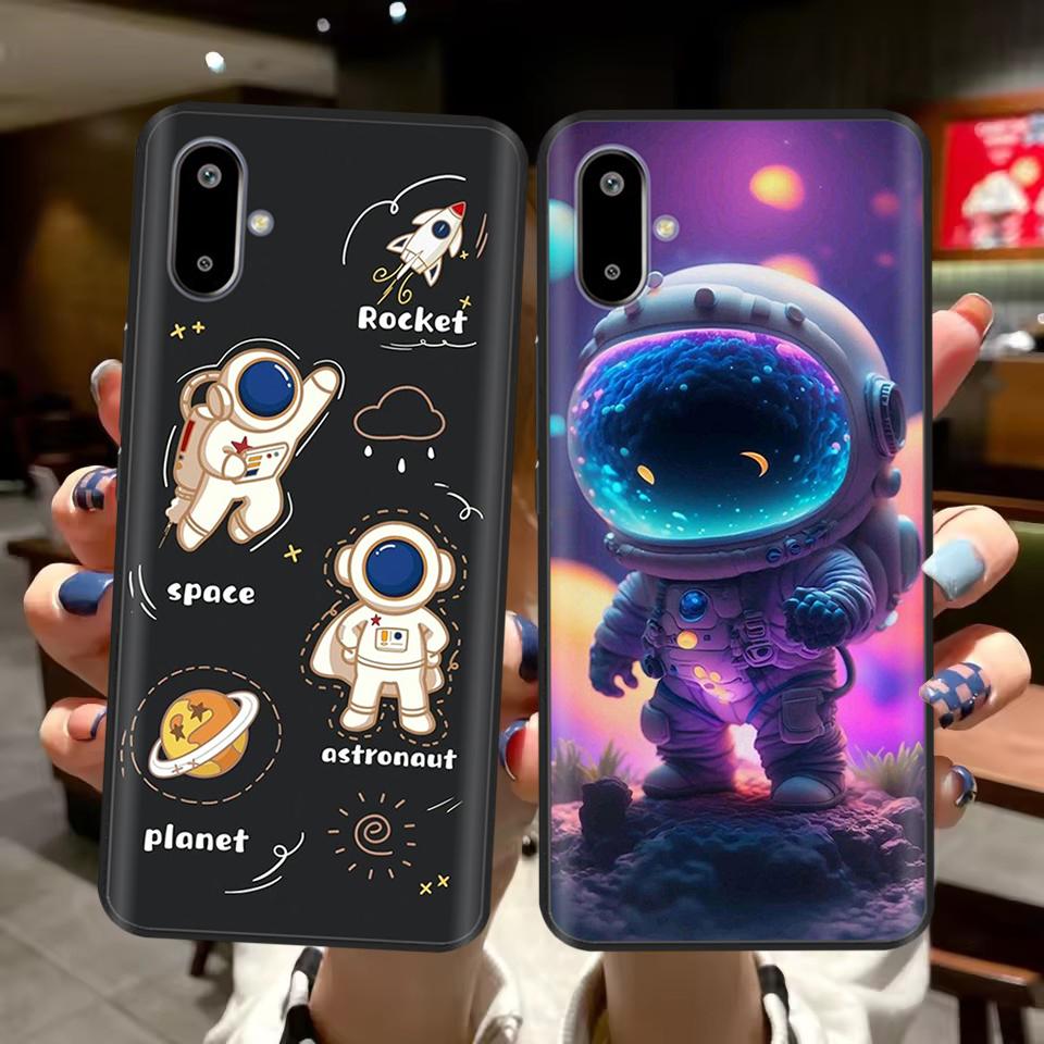 For Samsung Galaxy M06 5G Case SM-M066B Fantasy Flowers Phone Housing Soft Slim TPU Silicone Cover For Galaxy F06 Phone Cases
