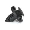ZMFJH 50PCS 8mm Diameter Car Bumper Black Vehicle Door Panel Fender Liner Clips Retainer Plastic Auto Fasteners Rivets Clip