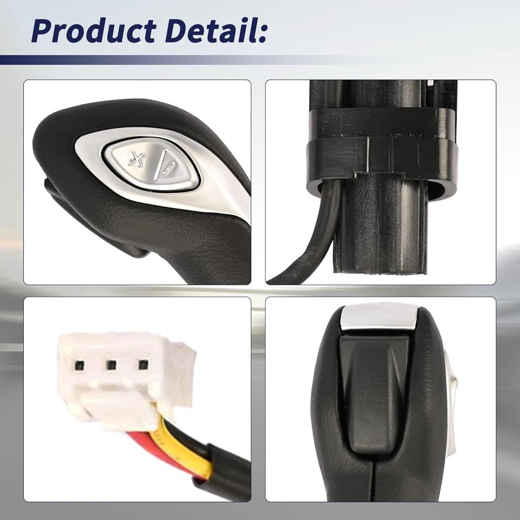 Automatic Gear Shift Knob Handle With Button DG9Z-7213-EA For Ford Fusion 2013-2016 / Escape 2013-2016 / Transit 2015- / Transit Connect 2018- Gear
