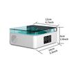 Mini Retro White Noise Bluetooth Speaker Portable Vintage Sleep Aid Bluetooth Speaker Subwoofer With RGB Light Support TF Card