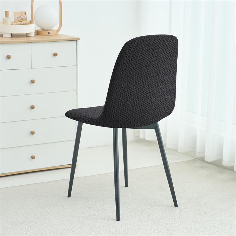 Jacquard Stuhlbezug für Zuhause, Hotel und Restaurant Esszimmer Eames Shell Staubschutzabdeckung