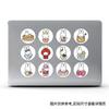 500Pcs Rabbit Sticker Seal Cartoon Rabbit Roll Decoration Sticker Cartoon Waterproof Stickers Toy