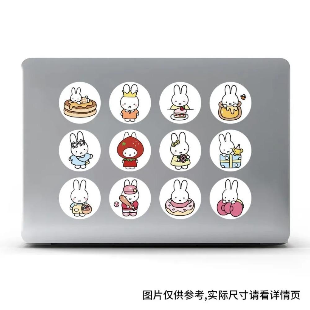 500Pcs Rabbit Sticker Seal Cartoon Rabbit Roll Decoration Sticker Cartoon Waterproof Stickers Toy