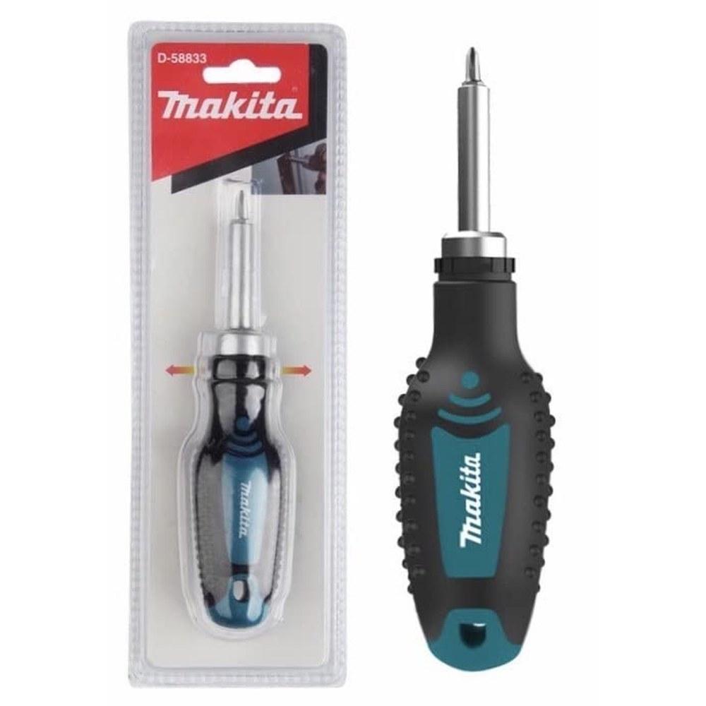 Makita Bit-Change Magnetic Ratchet Driver D-58833