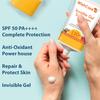 WishCare Invisible Gel Sunscreen SPF 50+ PA++++ For Face And Body 50g Lightweight Oil-Free Protection