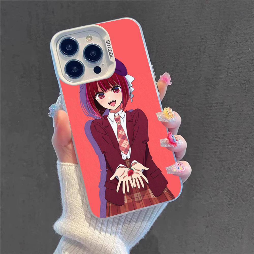 

Oshi No Ko Phone Case For IPhone 16 15 14 13 12 11 Pro Max X XR XSMAX 8 7 Plus Matte Shockproof Back Cover iPhone 16
