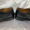 Savile Row Vintage Made in England Flügelspitzige Business-Schuhe Größe 9C 25,5-26,5cm(GEBRAUCHT)