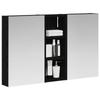 Bathroom Cabinet Set 3 Pcs 80 X 10.5 X 50 Cm Engineered Wood