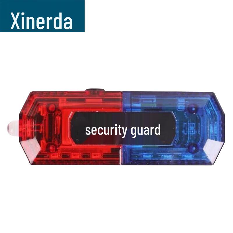 

XINRUIDA 3rd Gen Red-Blue Gravity Sensor LED Flashing Shoulder Light