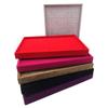 Rings Showcase Jewelry Organizer Trays Ring Storage Trays for Selling Jewelry