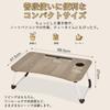 VECELO Folding 70cm X 48cm X 27cm Multifunctional Laptop Large Design That Complements Simple Japanese Table, (W) (D) (H), 2.95kg, Desk, PVC-coated
