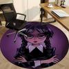 1pc Wednesday Addams Chair Carpet for Office Non-Slip,Machine Washable Rug for Office, Room - Holiday Decor - Machine Made yy251017227
