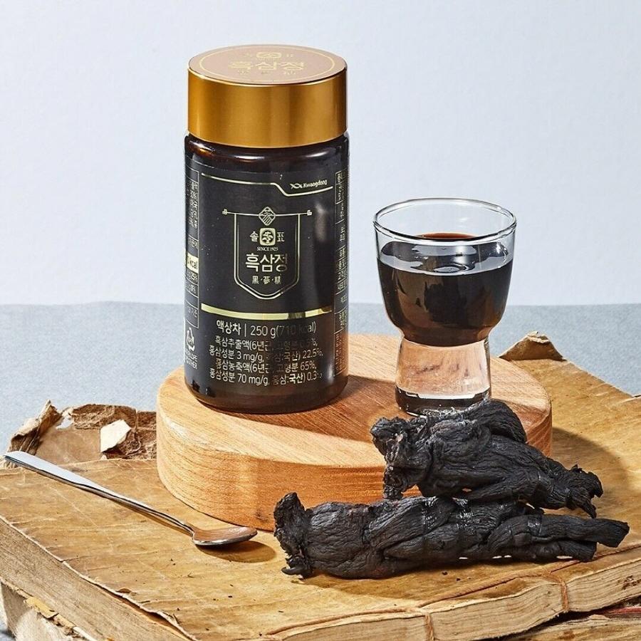 Korean Black Ginseng Extract 500g (250g X 2 Bottles)