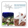 2Pcs Sea Star Decor High Quality Resin Marine Animals Fish Tank Ornament for Aquarium Decor Chic Stylish Design