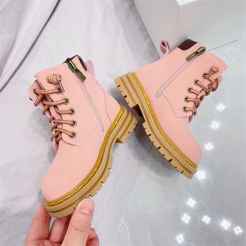Newest Autumn Children Genuine Leather Boots