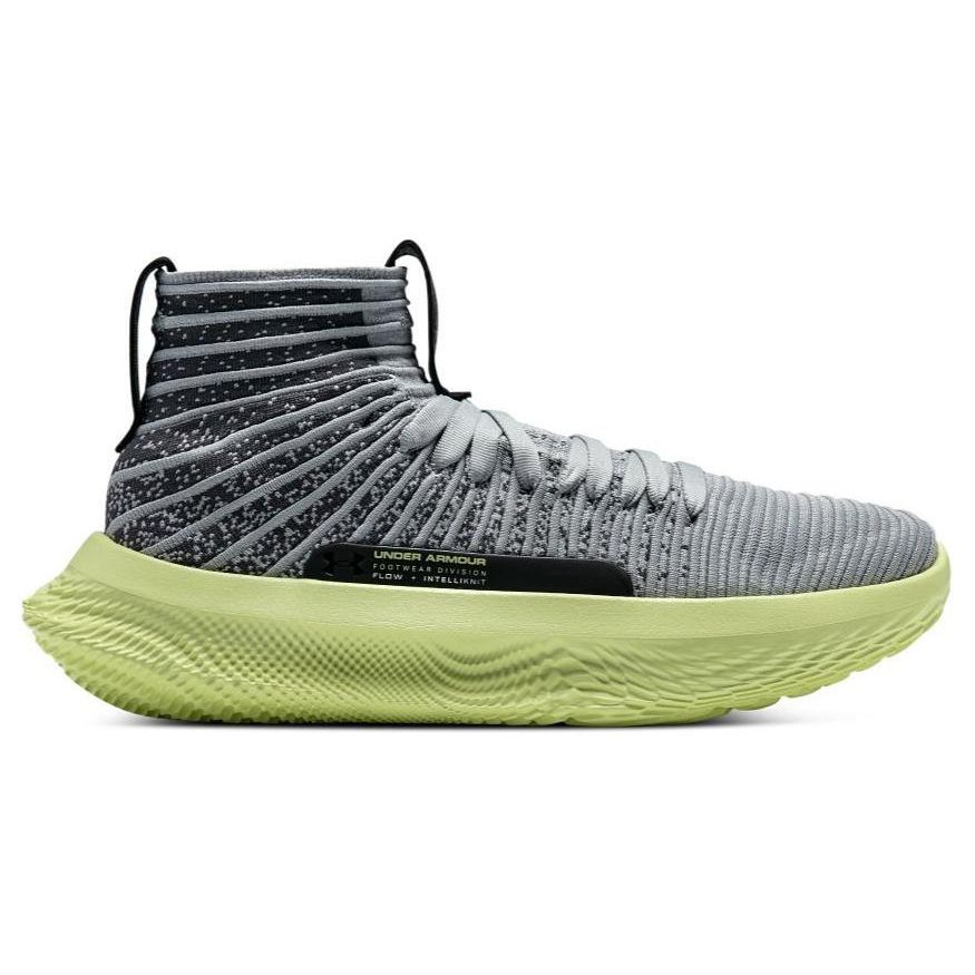 Under Armour Flow FUTR X Elite Mod Szare Sonic Żółte Uniseksowe tenisówki Castlerock 3024977-100