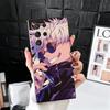 Anime Gojo Satoru JUJUSU Soft Phone Case for Samsung Galaxy S26 S25 Edge S24 Ultra S23 Plus S22 S21 FE S20 Black Cover Back Shel