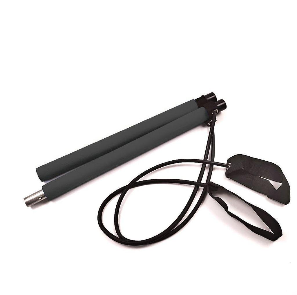 Multifunctional Pilates Yoga Bar: Resistance Band, Stretch & Strengthen for Back, Chest & Arms