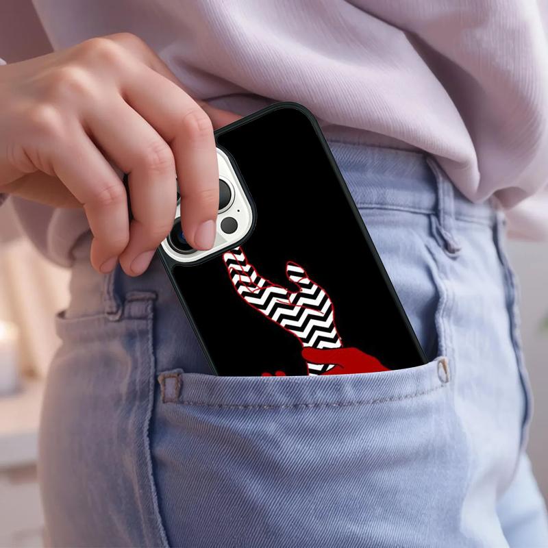 Twin Peaks Meanwhile Phone Case For iPhone 17 Air 15 16e 14 13 Pro Max Coque 12 11 Pro Max PLUS cover