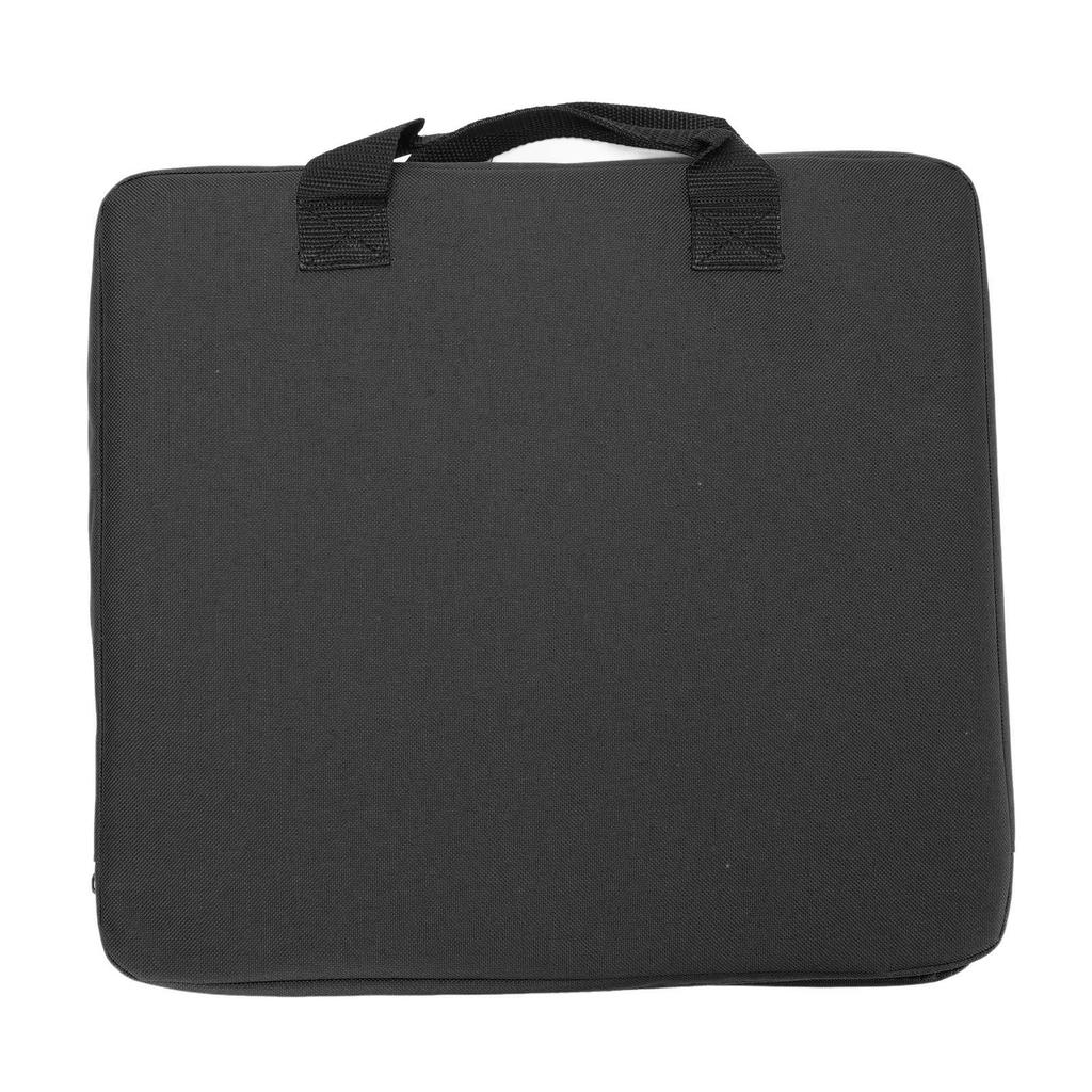 Folding Stadium Seat Cushion with Back Support Portable Handle Bleacher Cushion for Outdoor