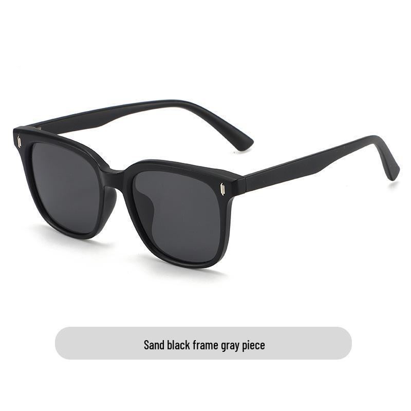 Women's Retro Small Frame Polarized Sunglasses - High-End Design, Slimming Effect, Ideal for Driving and Students