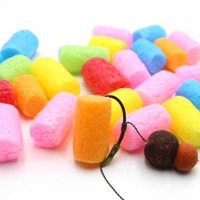 1 Beutel Karpfenangeln PVA Nuggets Wasserauflösendes Rig Schaum Pop Up Boilies Hiar Rig Angelköder für Karpfenangeln Zubehör Terminal Tackle