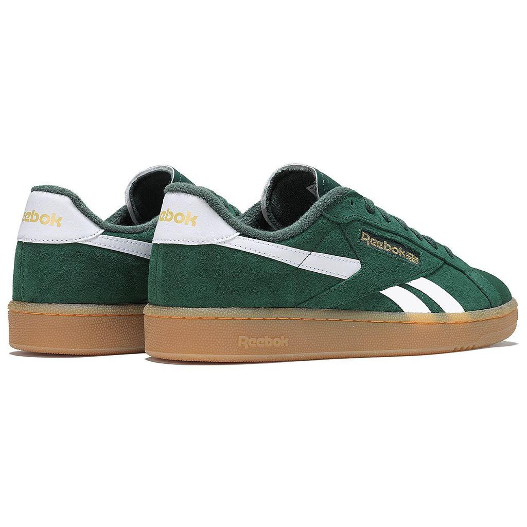 Reebok Club C Grounds UK Unisex Footwear White Dark Green Gum 7 100206240