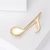 Casual Style Musical Pins Glossy Party Jewelry Accessories Decorative Brooch Pins  Music Lovers