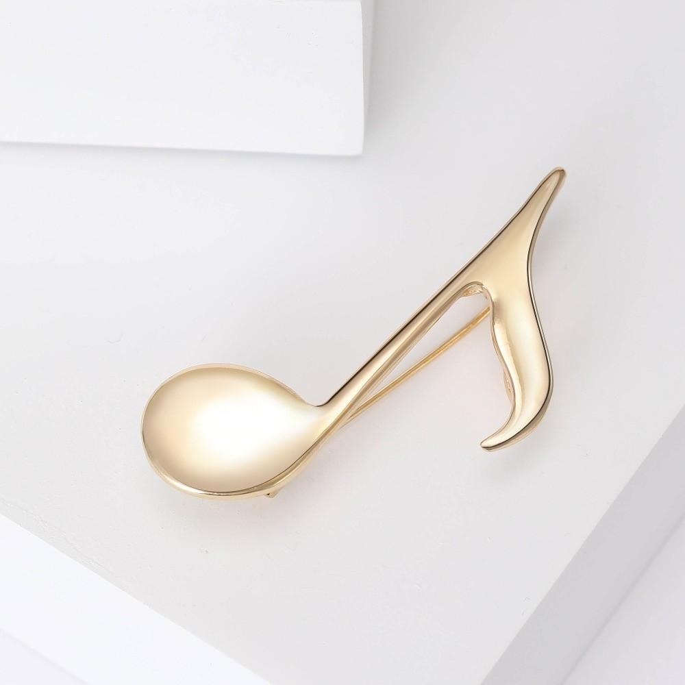 Casual Style Musical Pins Glossy Party Jewelry Accessories Decorative Brooch Pins Music Lovers