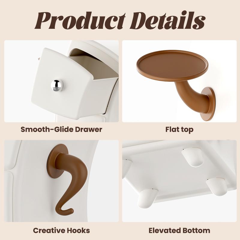 Multifunctional Jewelry Desktop Storage Box Jewelry Organizer Display Cosmetic Organisation Car key Storage DIY Christmas Gifts