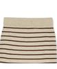 Iolo Metallic Stripe Skirt_Beige