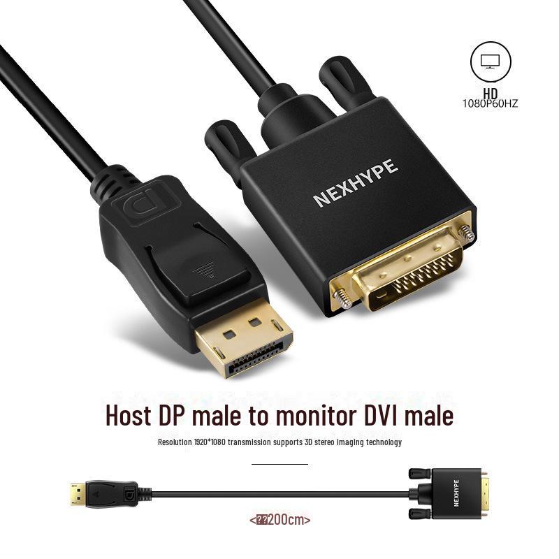 

Кабель-адаптер DP-DVI HD: Подключение DisplayPort к DVI