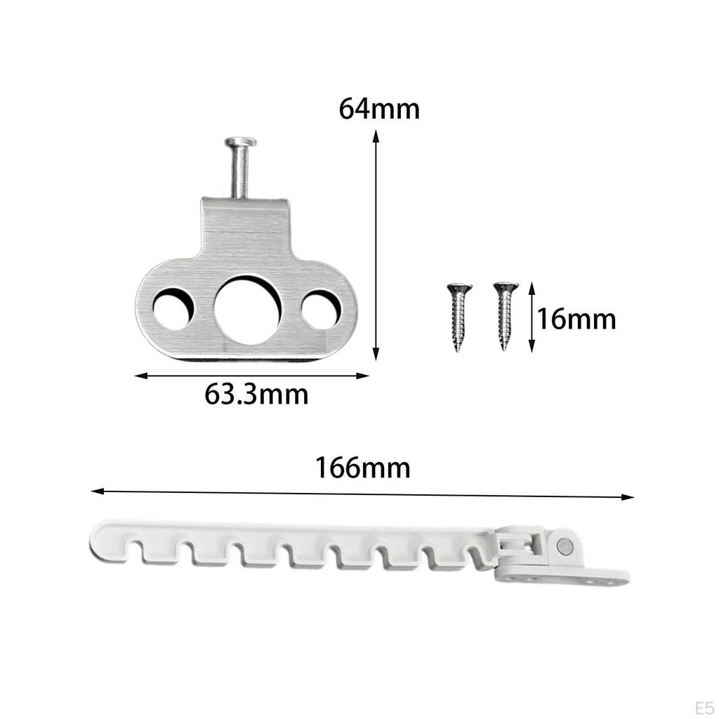 Casement Stay Locks Latch Metal Window Stopper Security Lock Sash Limiter Sliding
