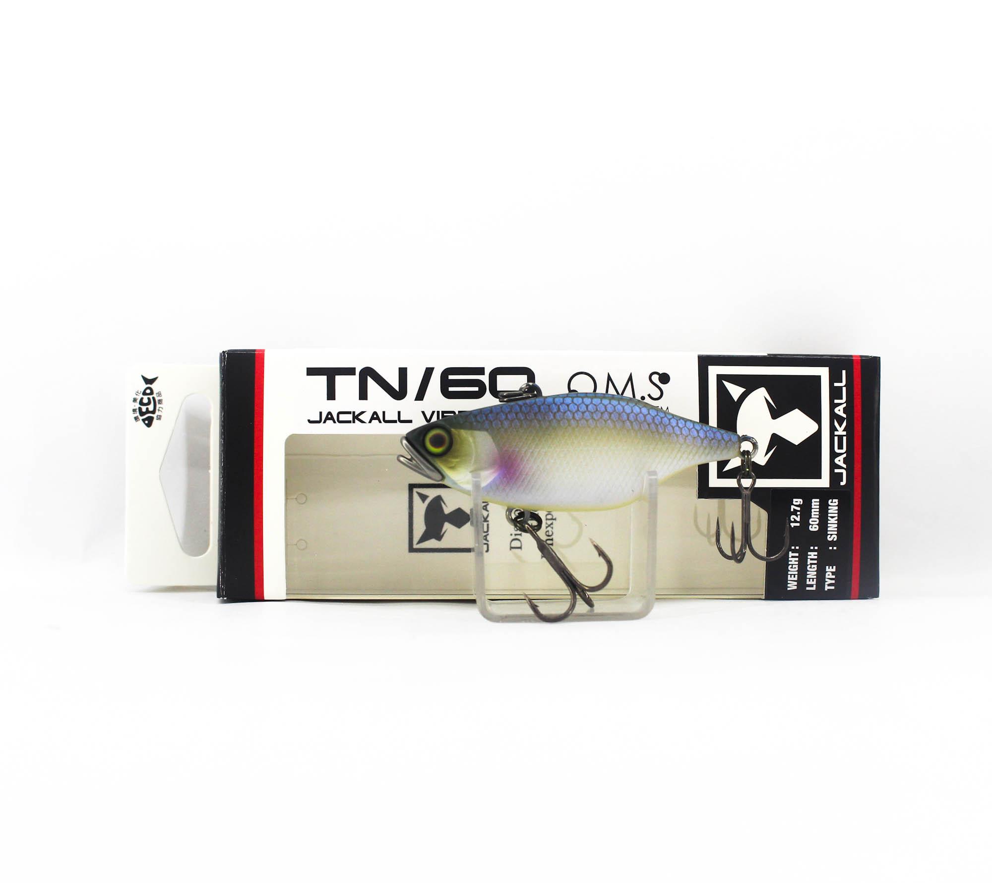 Jackall TN 60 Regular Vibration Lure Mat Pearl Fish (6376)