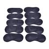 10Pcs Eye Mask Shade Cover Blindfold Night Sleeping Black  A,