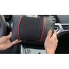 1X Car Seat Headrest Pad Memory Foam Pillow Head Neck Rest Support Cushion Black