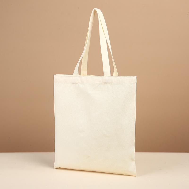 Customized Logo Canvas Shopping Bag - Durable, Eco-friendly, and Ideal for Promotions