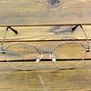 Full-Rim Gold Titanium Geometric Optical Glasses Frame – Lightweight Metal Eyewear for Men and Women