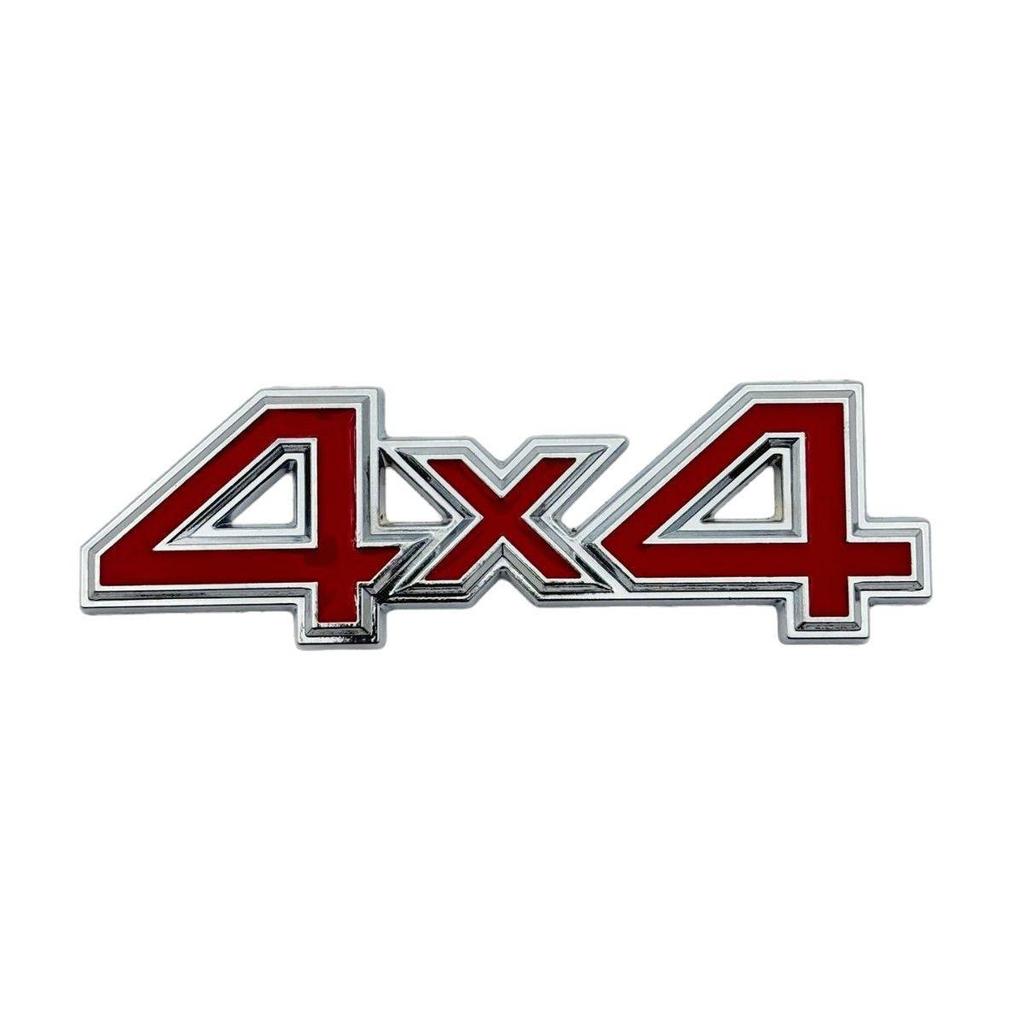 4x4 Geländewagen Allrad Metallaufkleber Kompatibel mit Jeep Logo