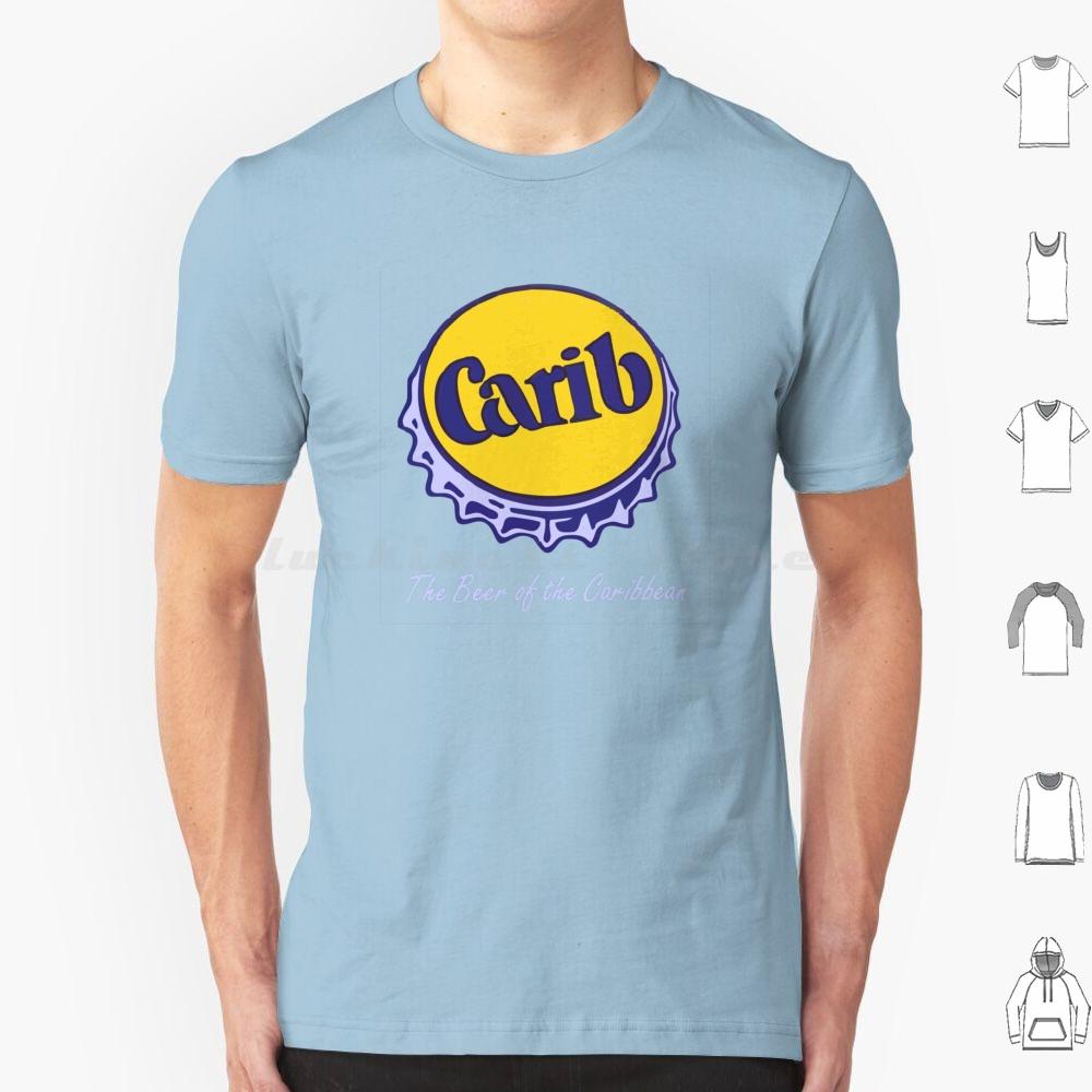 Carib Beer Das Bier der Karibik T-Shirt Große Größe 100% Baumwolle Bier Cerveza Lager Carib Karibik Westindien