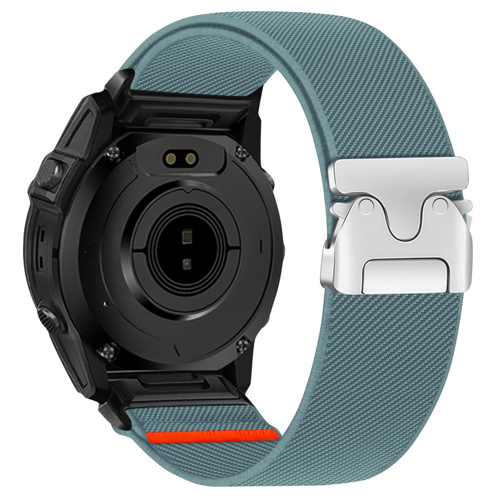 Elastic Nylon Watchband for Garmin Quickfit 20mm 22mm 26mm fit Fenix 8 7 6 Parachute Style Buckle Sport Watch Strap