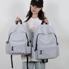 Schoolbag Large Capacity Premium Sense Backpack Simple Female College Student Leisure School Bag Daily Light Travel Backpack Male