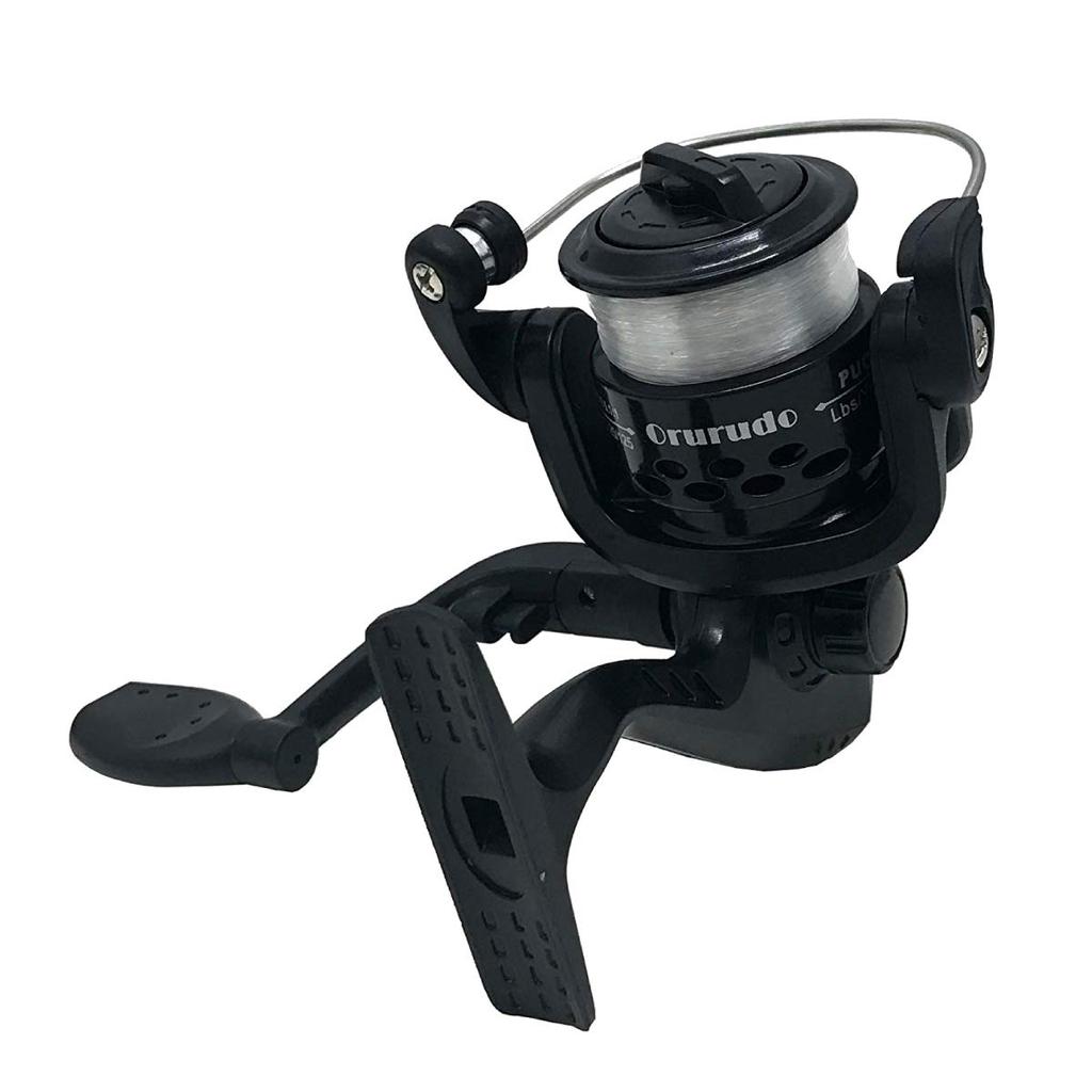 Orurudo Fishing Tackle puchi200 Spinning Ideal for Family Sabiki and Casual Includes Convenient Line Set of qb010100a35n0 Reel, 150g, 6.5kg Drag,